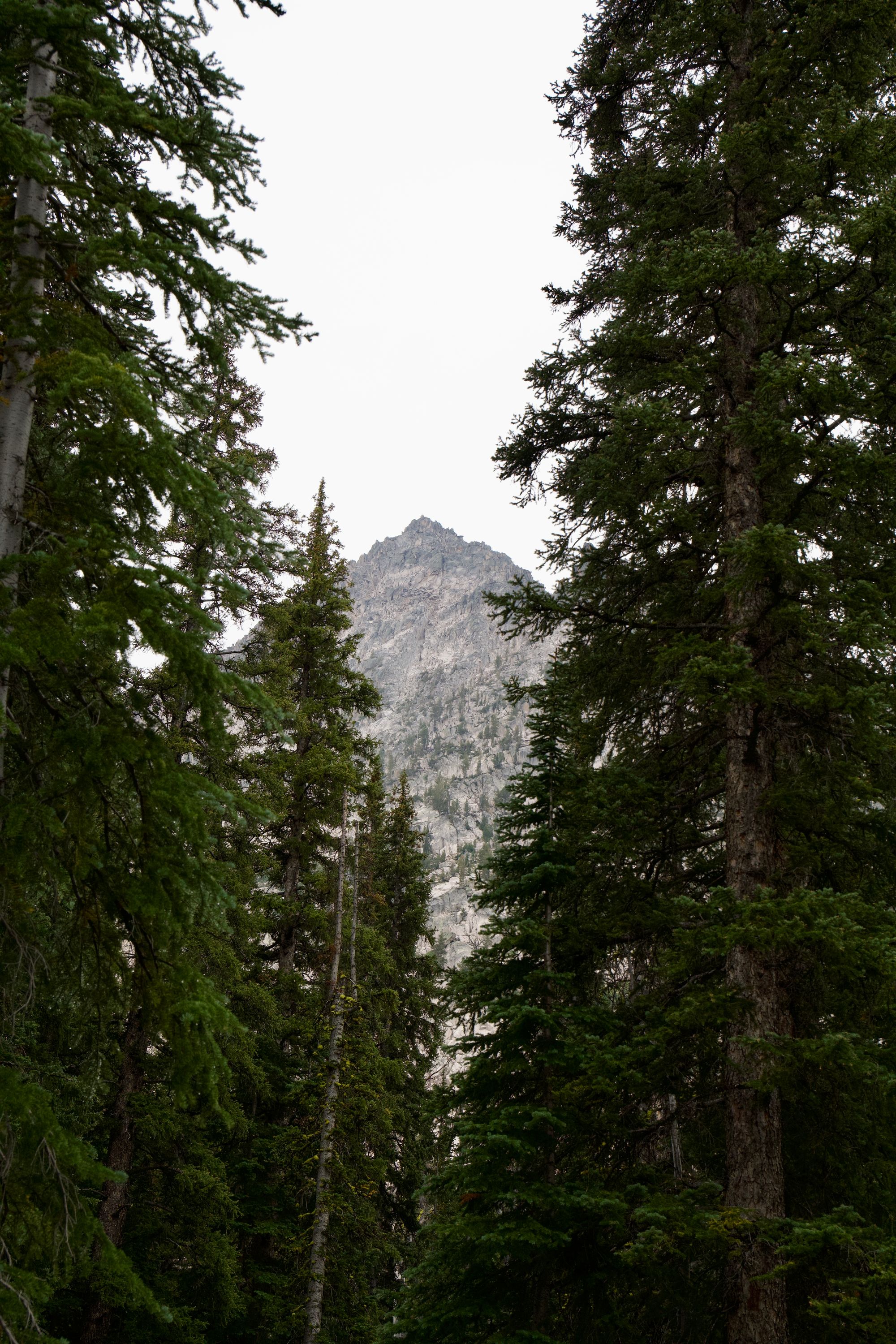 A solo overnight backpacking trip in the Sawtooth Mountains