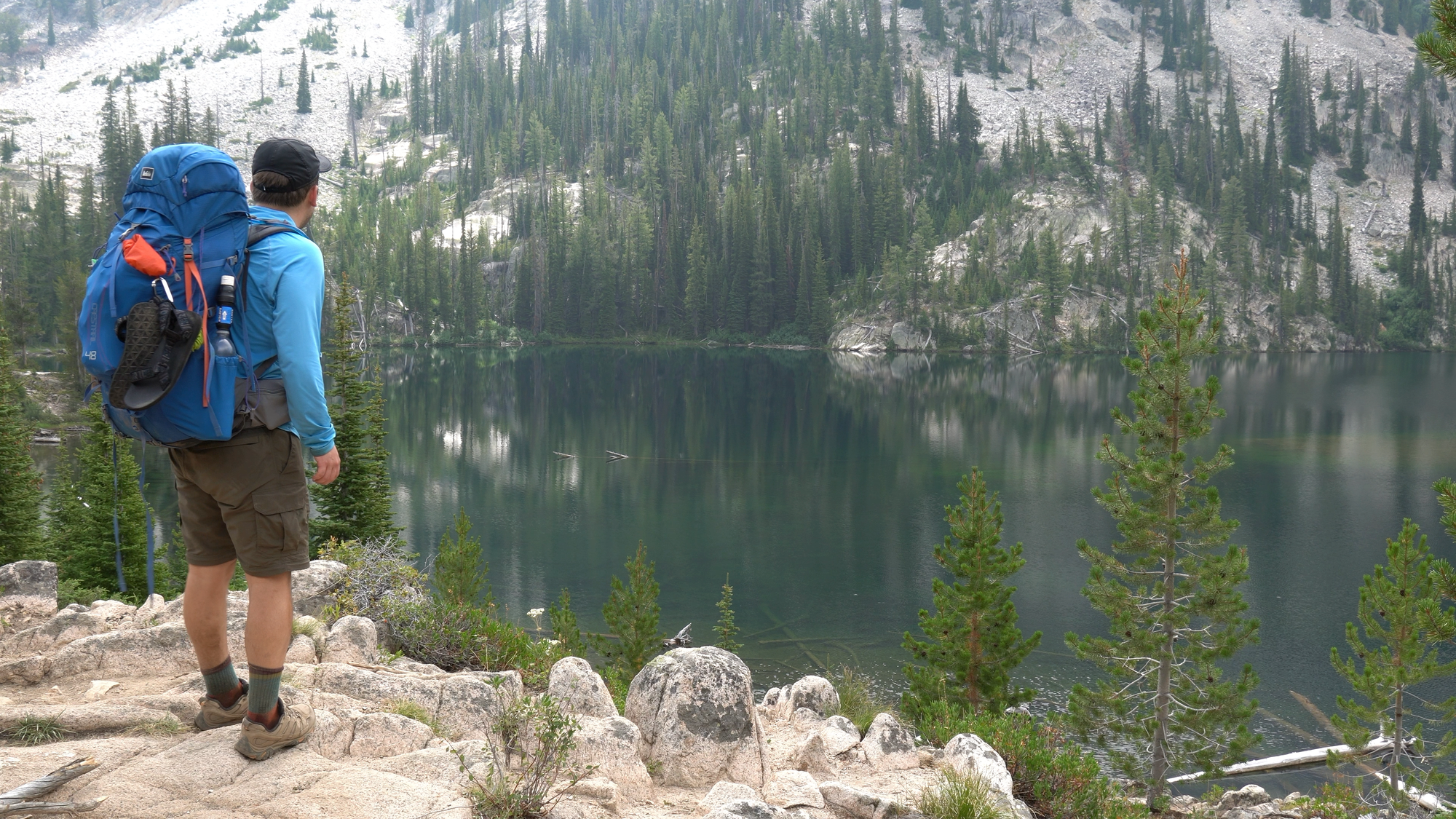 A solo overnight backpacking trip in the Sawtooth Mountains