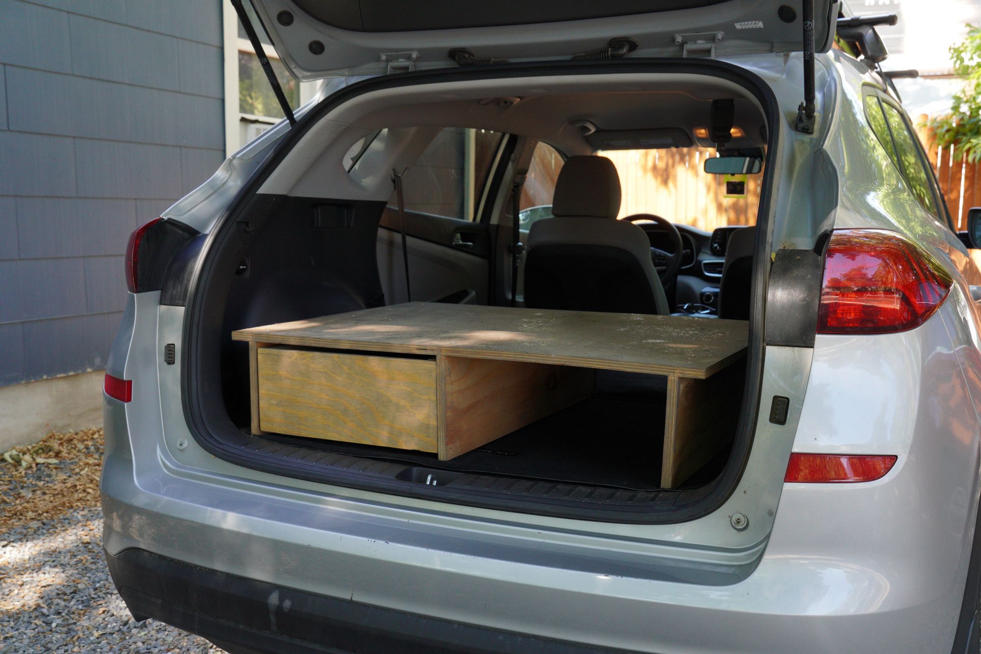 Building a drawer for my SUV car camping setup