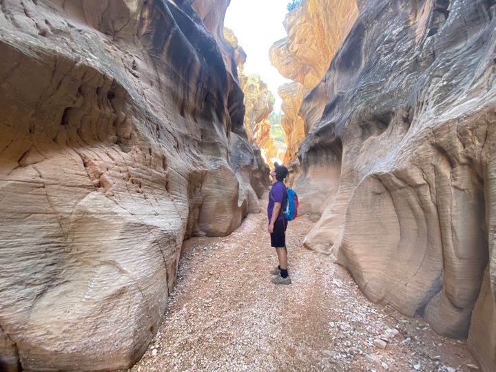 Exploring a hidden hike in Southern Utah - Willis Creek Slot Canyon